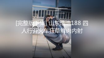 [完整版下集] 山东浩浩188 四人行开火车狂草鲜肉内射