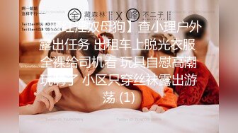 【网红淫奴母狗】查小理户外露出任务 出租车上脱光衣服 全裸给司机看 玩具自慰高潮玩嗨了 小区只穿丝袜露出游荡 (1)