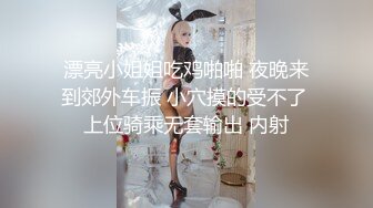 漂亮小姐姐吃鸡啪啪 夜晚来到郊外车振 小穴摸的受不了 上位骑乘无套输出 内射