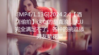 [MP4/1.13G]2024.2.4【酒店偷拍】这女的是真浪，大JJ完全满足不了。各种的挑逗舔男友菊花脚