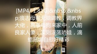 [MP4/ 1.81G]&nbsp;&nbsp;丧志母狗无脑调教，调教界大佬，两条母狗来家中，人前良家人妻，实则淫荡娇娃，滴蜡捆绑自慰好精彩