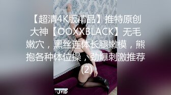 【超清4K版精品】推特原创大神【OOXXBLACK】无毛嫩穴，黑丝连体长腿嫩模，熊抱各种体位操，劲爆刺激推荐 (2)