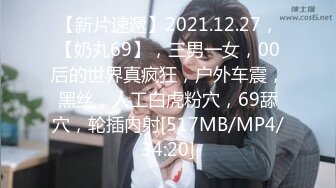 【新片速遞】2021.12.27，【奶丸69】，三男一女，00后的世界真疯狂，户外车震，黑丝，人工白虎粉穴，69舔穴，轮插内射[517MB/MP4/34:20]