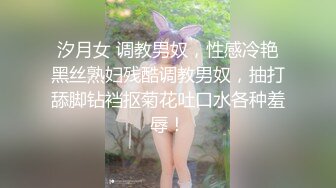 汐月女 调教男奴，性感冷艳黑丝熟妇残酷调教男奴，抽打舔脚钻裆抠菊花吐口水各种羞辱！