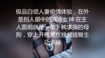 极品白领人妻偷情体验，在外是别人眼中的高冷女神 在主人面前就是一条下贱求操的母狗，穿上开档黑丝翘起翘臀主动求操