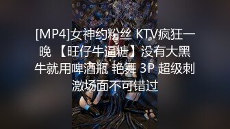 [MP4]女神约粉丝 KTV疯狂一晚 【旺仔牛逼糖】没有大黑牛就用啤酒瓶 艳舞 3P 超级刺激场面不可错过